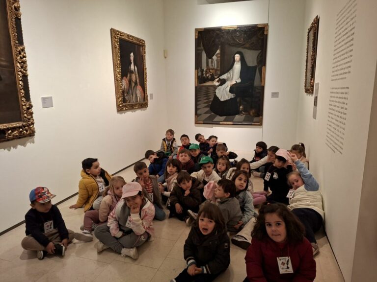 Calzada de Calatrava: Los niños de Infantil del Santa Teresa se convierten en museólogos por un día
