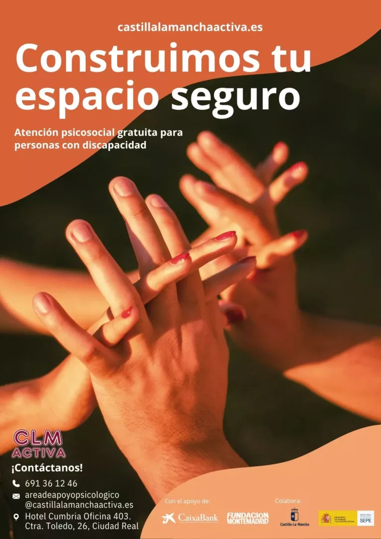 CLM Activa continúa con el Proyecto de Atención Psicosocial para personas con discapacidad y dependencia