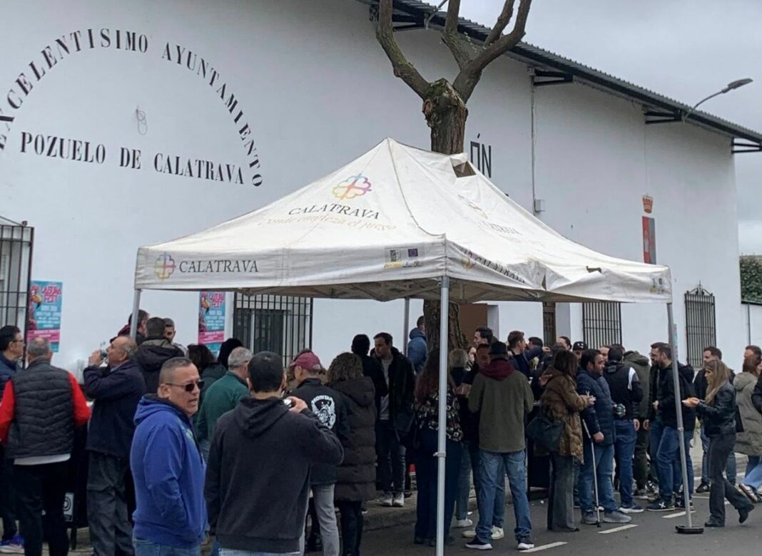 Comida popular en el Laguna Fest
