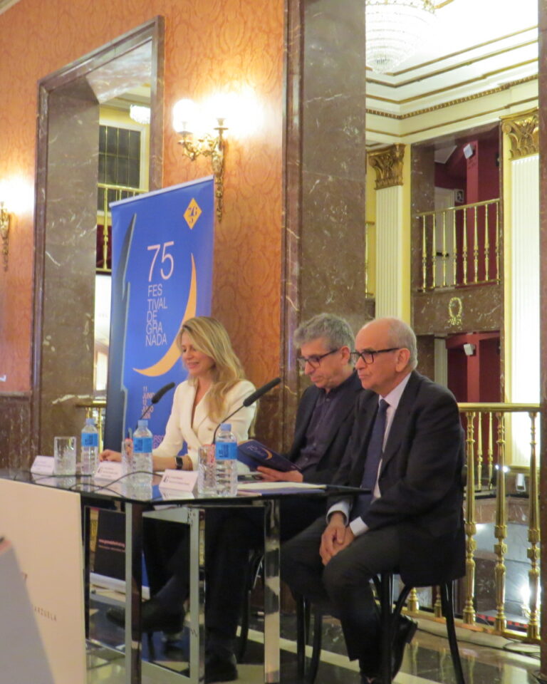 Rueda de prensa de presentación de la 75 edición del Festival de Música y Danza de Granada: Una de las citas culturales más prestigiosas de España
