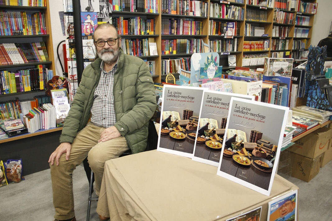 Joan A. Abellán autor de 'La cocina castellano-manchega en la pluma de los grandes escritores' del Grupo Oretania