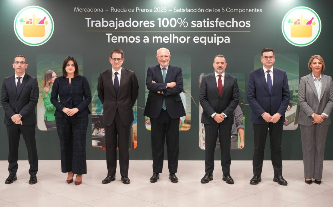 Juan Roig y miembros del Comité de Dirección de Mercadona