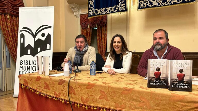 El Antiguo Casino de Ciudad Real acoge la presentación de “La casa de huéspedes” de Ana Lena Rivera, dentro de las Jornadas Litterae 2026