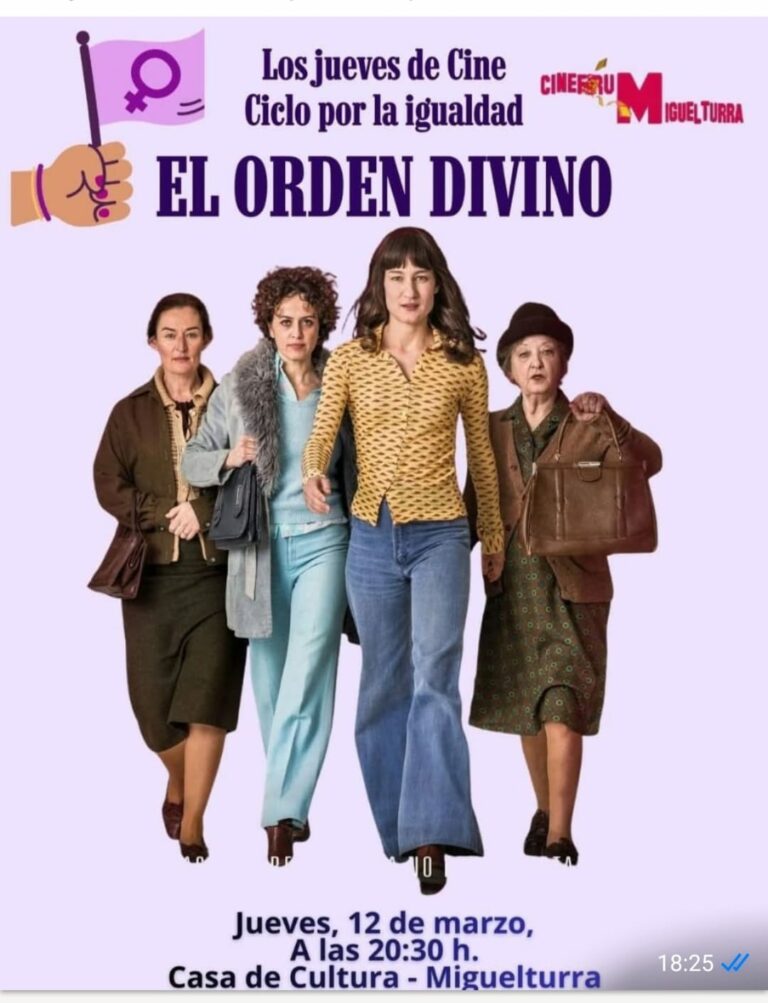 Ciclo de cine por la igualdad en Miguelturra