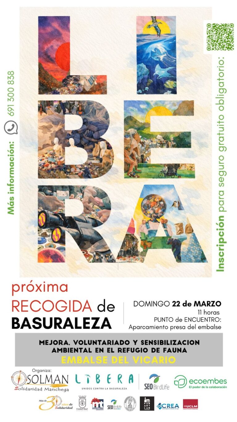 SOLMAN sigue recogiendo basuraleza