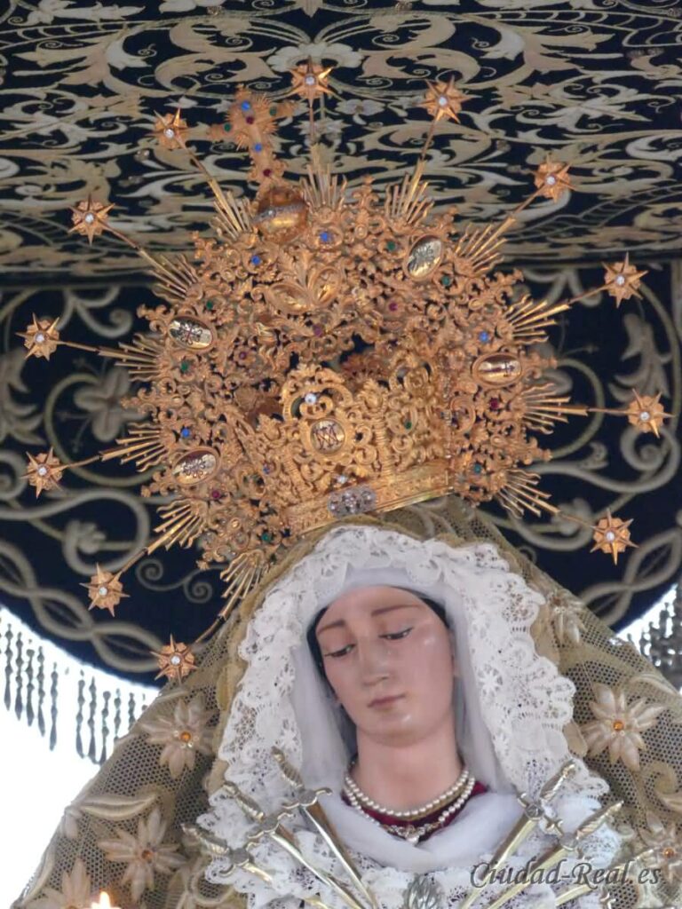 Comienza el septenario en honor a la Dolorosa de Santiago