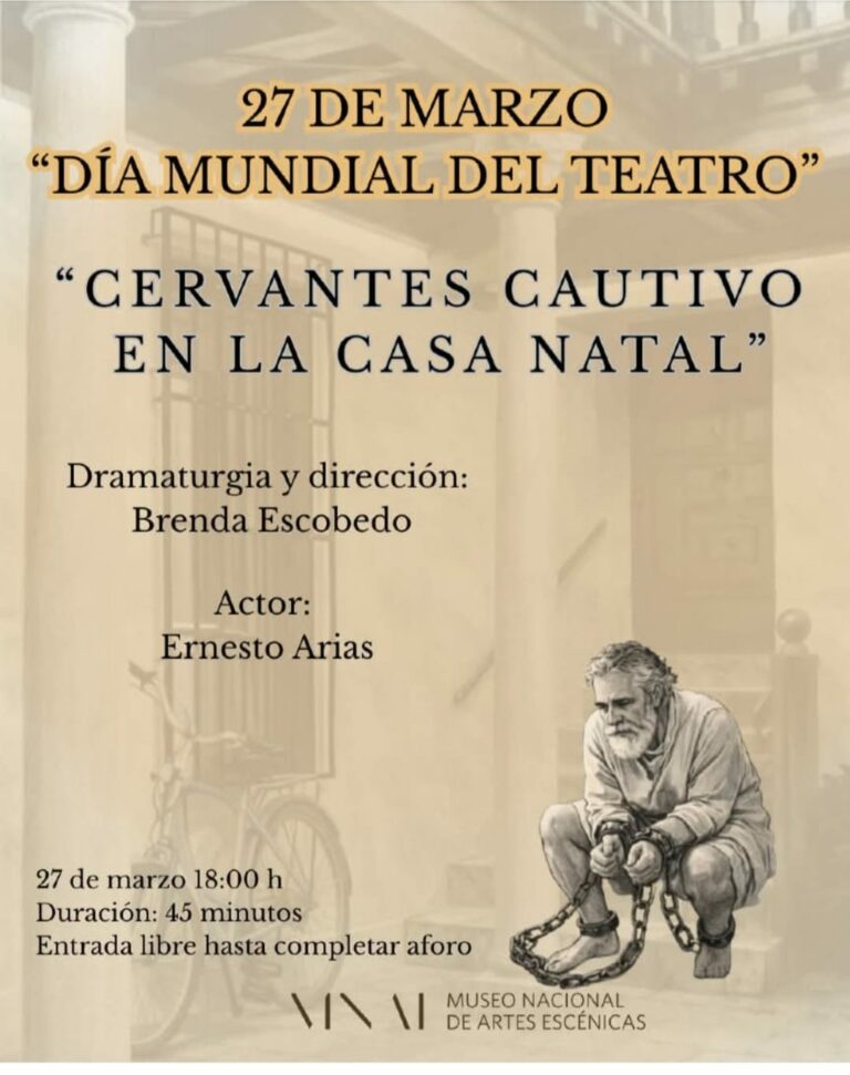 Almagro acoge la representación teatral de «Cervantes cautivo en la casa natal»