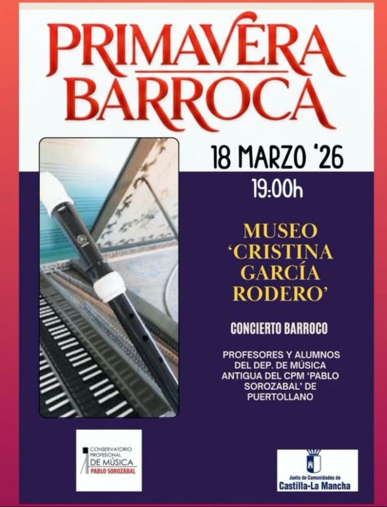 Música barroca en el museo municipal de Puertollano este míercoles