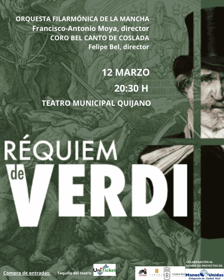 La OFMAN y el Coro Bel Canto interpretan el ‘Réquiem’ de Verdi el próximo 12 de marzo en el Quijano