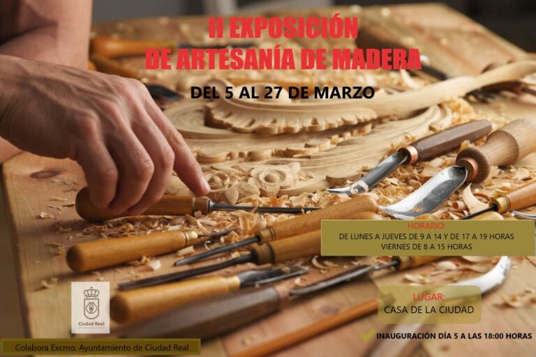 La Casa de la Ciudad acoge una nueva exposición sobre artesanía en madera
