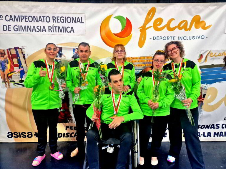 Puertollano: El club deportivo Fuente Agria logra tres medallas de oro en el campeonato regional de gimnasia rítmica