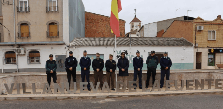 Villanueva de la Fuente acogerá una jura de bandera civil el próximo 16 de mayo