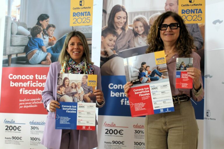 Más de 44.300 contribuyentes de la provincia de Ciudad Real se pueden beneficiar de las deducciones fiscales autonómicas que suman 13,5 millones de euros