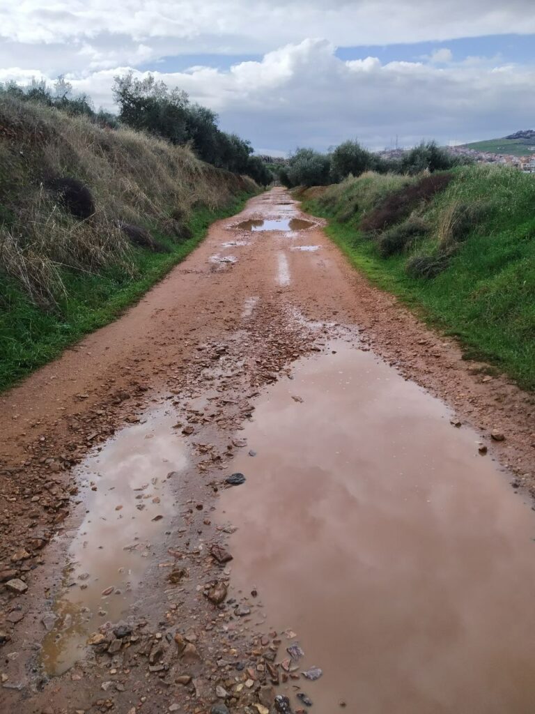 Podemos Puertollano pide el arreglo del «Caminillo»
