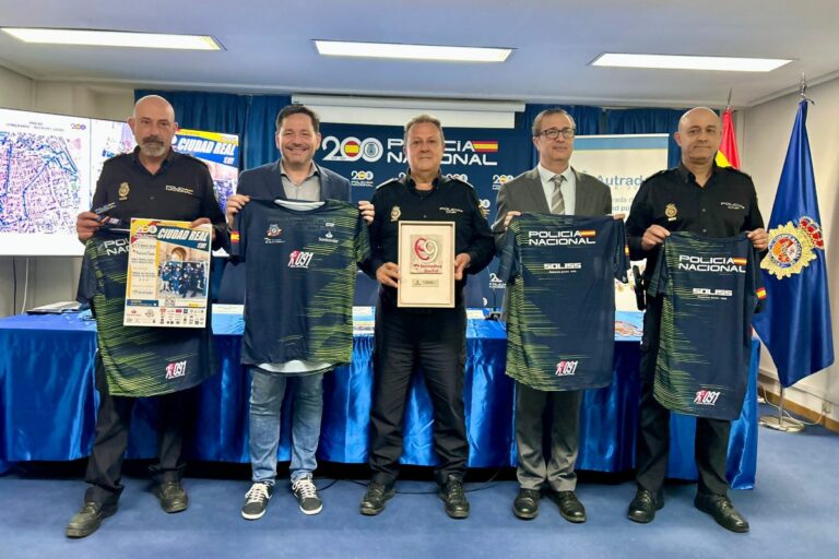 La Policía Nacional presenta la XII edición de la Ruta 091 en Ciudad Real con un marcado carácter solidario