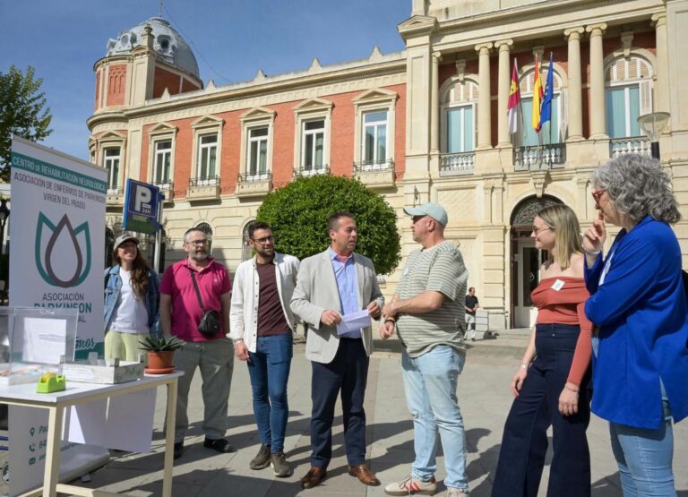 La Diputación de Ciudad Real muestra su apoyo a la Asociación de Enfermos de Parkinson “Virgen del Prado”