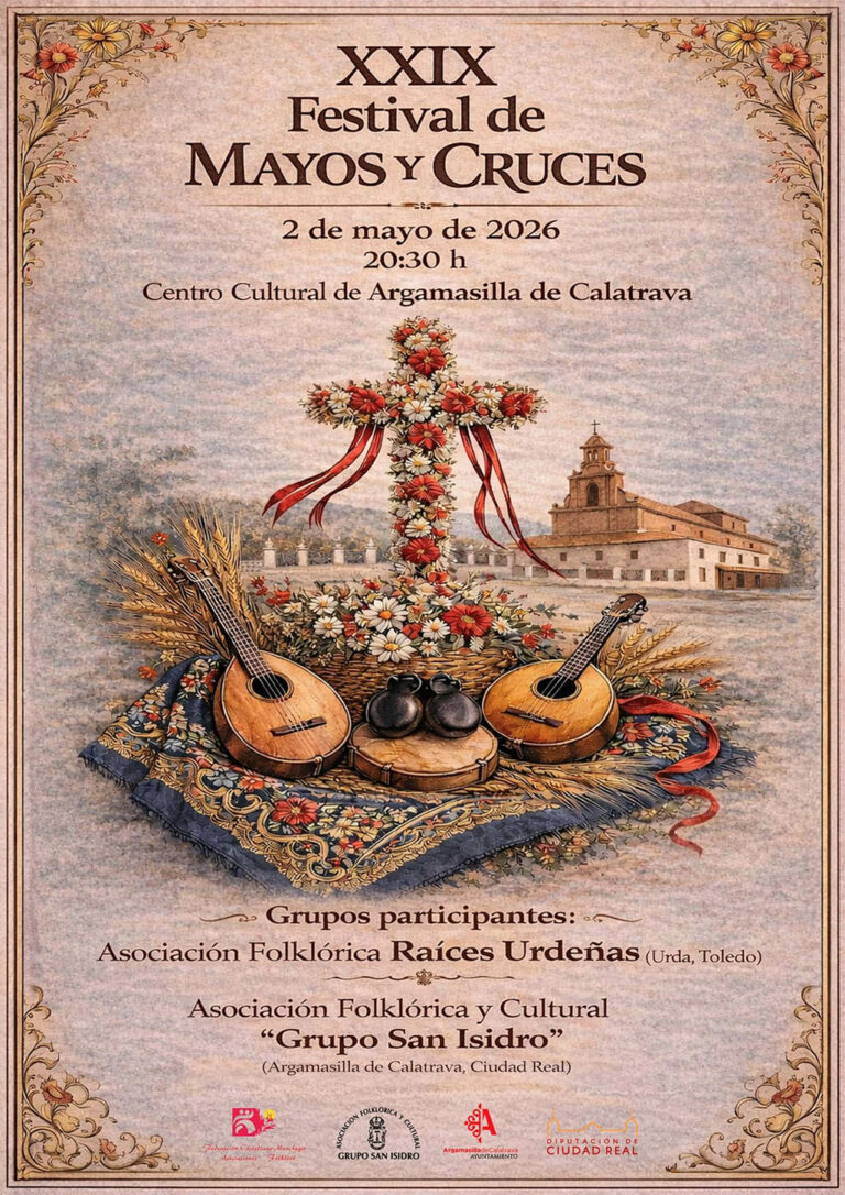 Argamasilla de Calatrava celebrará el 2 de mayo su XXIX Festival de Mayos y Cruces