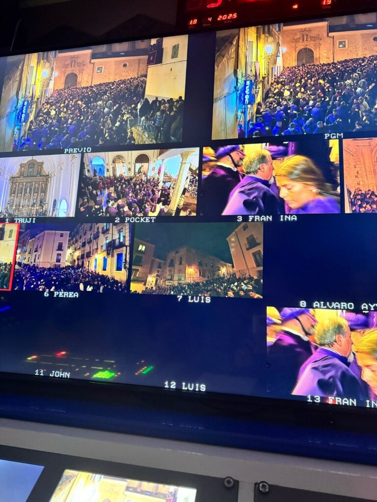 Diez años de ‘Las Turbas’ en CMM: amplia cobertura y programación especial en Viernes Santo