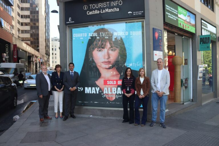 La gira internacional de Aitana llegará a Albacete el 29 de mayo de la mano del Gobierno de Castilla-La Mancha