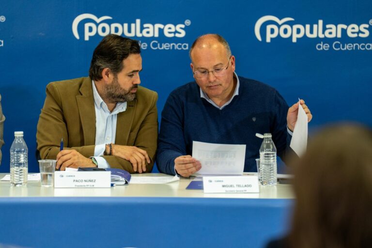 Núñez censura que el PSOE de Sánchez y de Page estén “empobreciendo” a los ciudadanos e incide en la alternativa que representa el PP