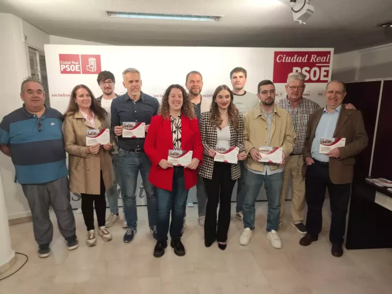 El PSOE presenta ‘La ciudad que te mereces’, una hoja de ruta para transformar Ciudad Real desde los barrios