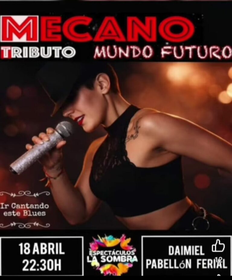 Tributo a Mecano en el Pabellón Ferial de Daimiel