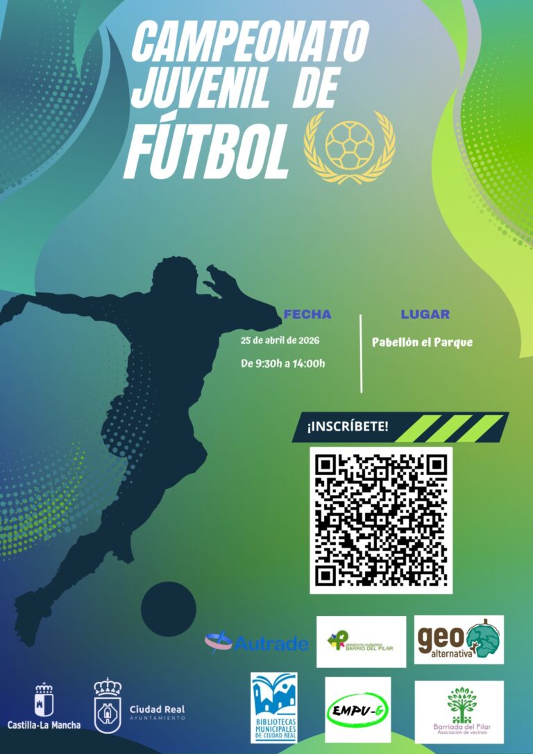 La Plataforma Ciudadana del Barrio del Pilar organiza el Campeonato Juvenil de Fútbol