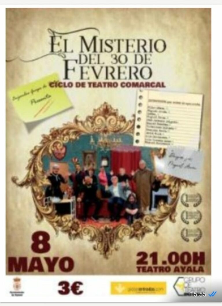 El Teatro Ayala de Daimiel acogerá «El misterio del 30 de Fevrero»