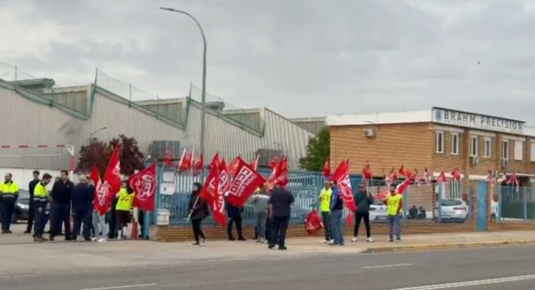 Nueva jornada de protesta de la plantilla de Brahm de Manzanares