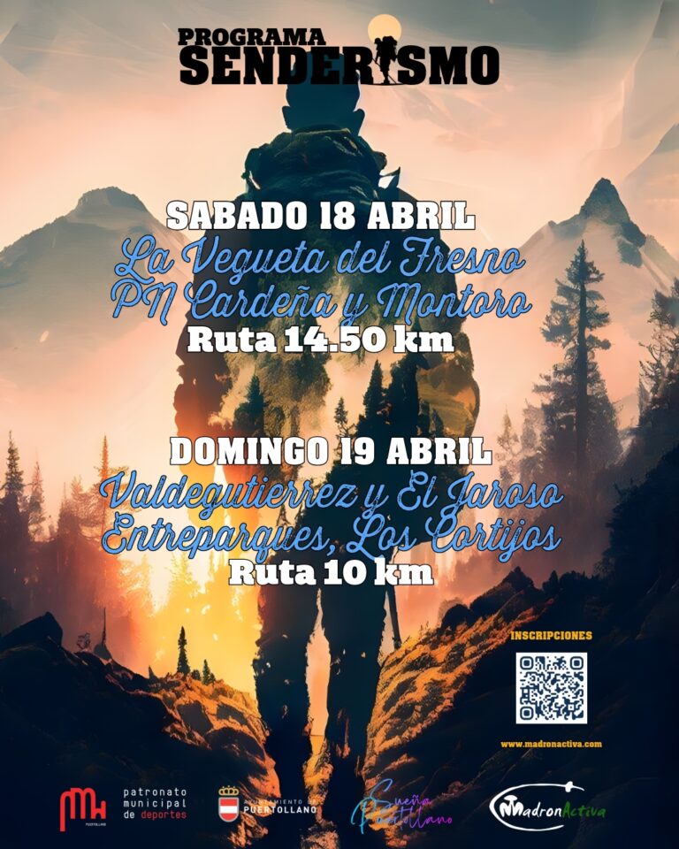 Puertollano: Dos rutas por Cardeña y Los Cortijos abren el fin de semana el programa de senderismo 2026