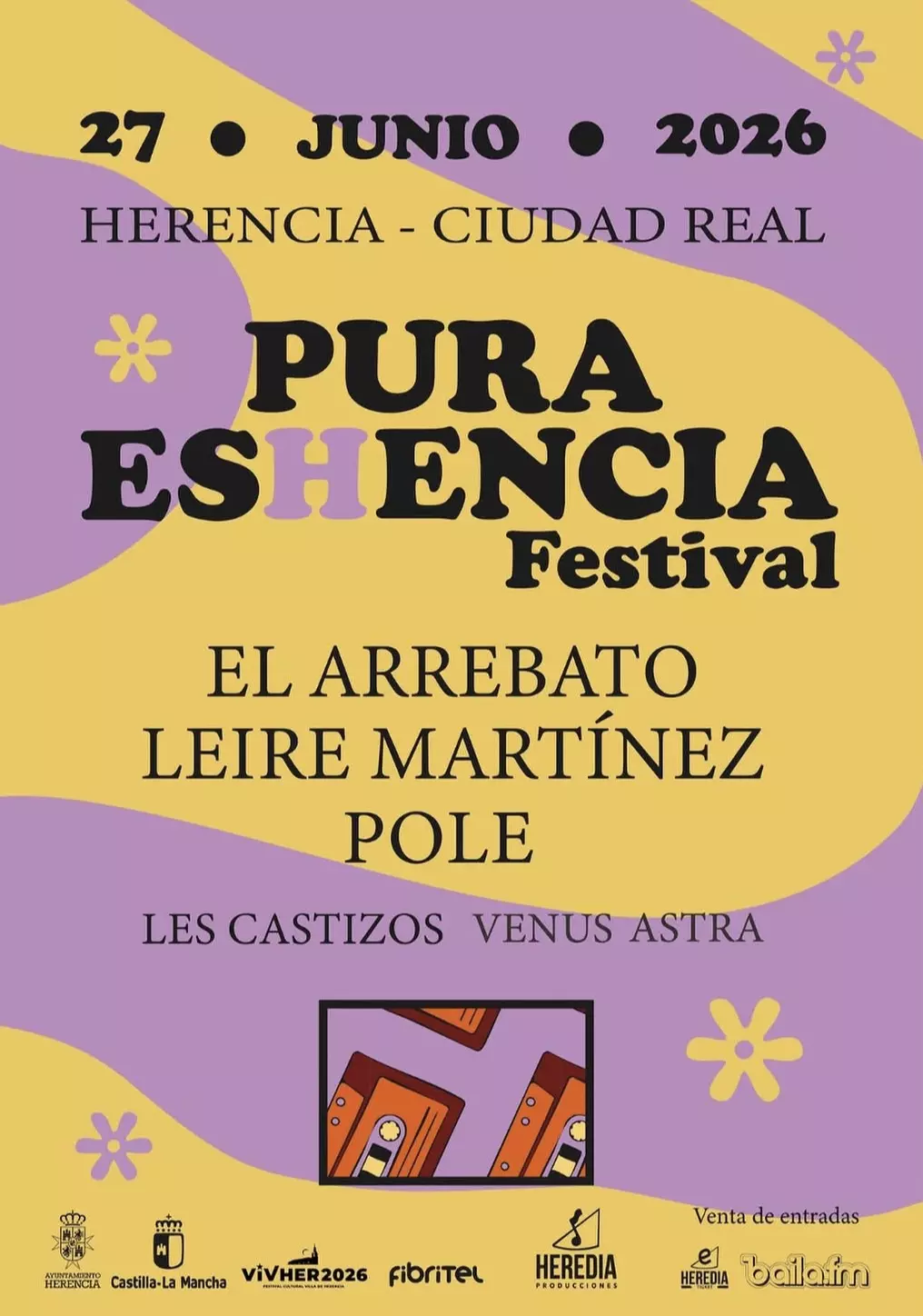 1. Festival Pura Eshencia. Cartel