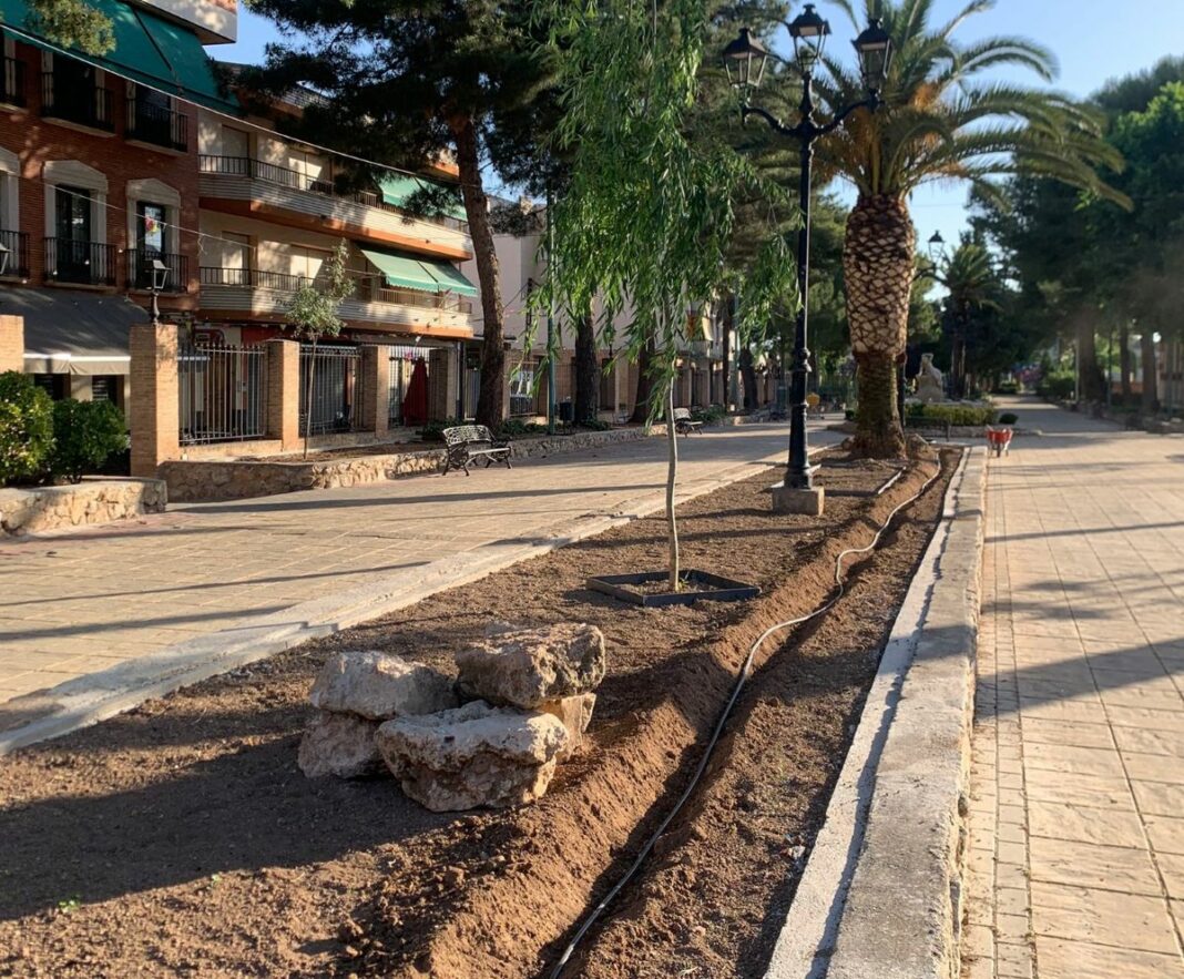 Actuaciones en el Parque Municipal de Pozuelo de Calatrava