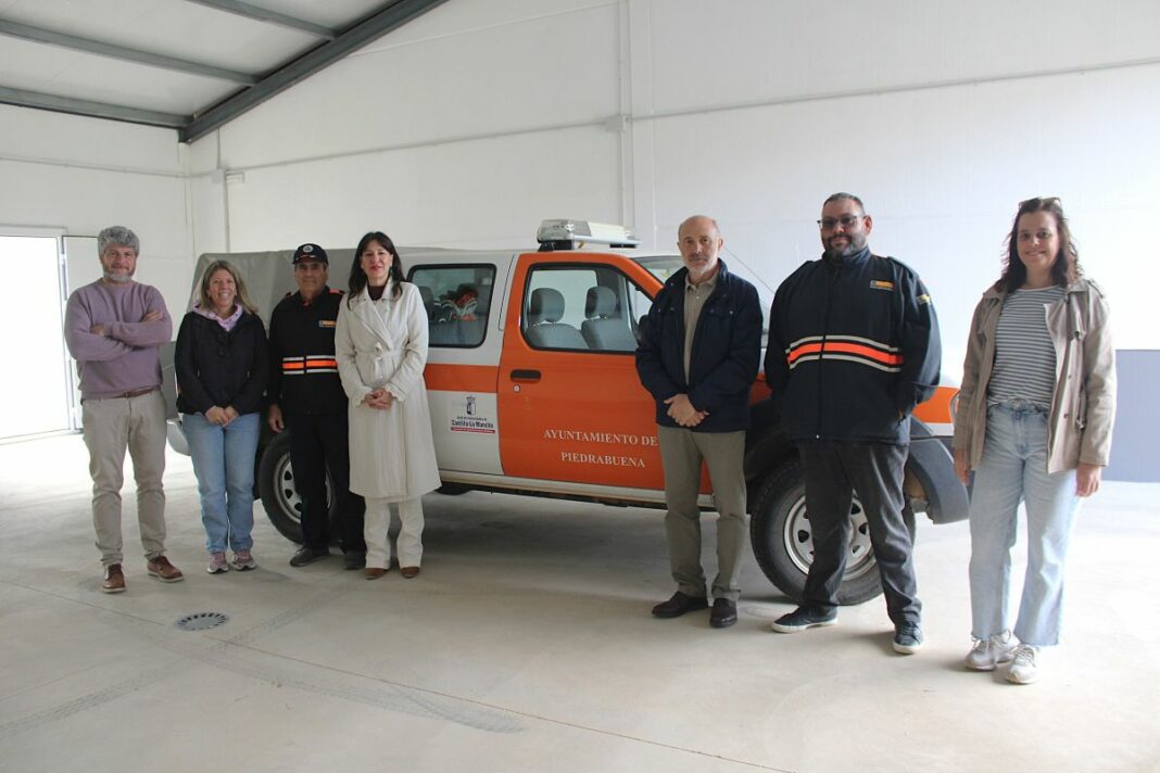Blanca Fernández visita actuaciones en Piedrabuena 01