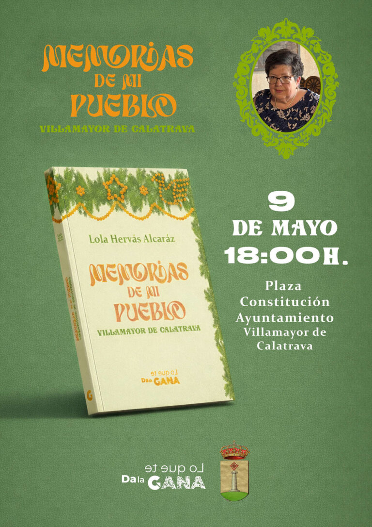 Villamayor de Calatrava rinde homenaje a sus raíces con la presentación del poemario ‘Memorias de mi pueblo’