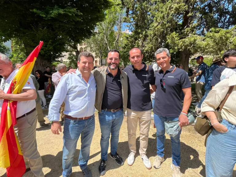 Ricardo Chamorro (VOX) participa en Jaén en el acto del 1 de mayo junto a VOX y el Sindicato Solidaridad en defensa de la prioridad nacional y el trabajo digno