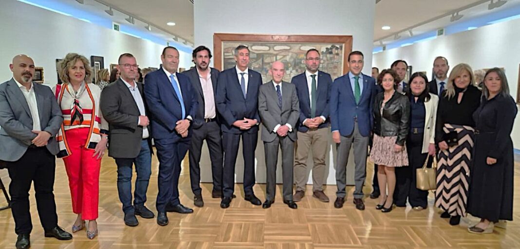 José Caro en expo Escuela de París 2