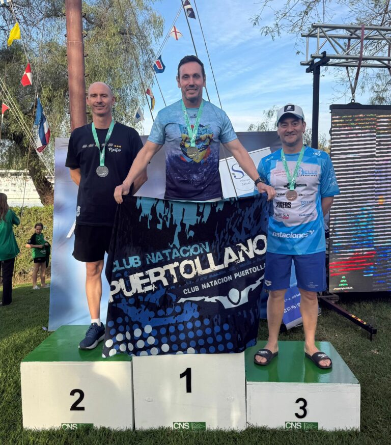 Puertollano: Fran Tamaral se proclama Campeón de Andalucía Máster 50 de Aguas Abiertas