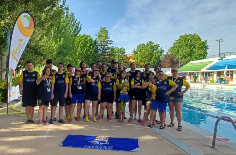 30 medallas para el Club Paralímpico Puertollano en el 24 Campeonato Regional de Natación de Verano FECAM 2026