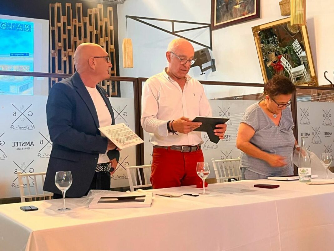 Andrés Cárdenas, Alberto Jurado y Rosa Suñé