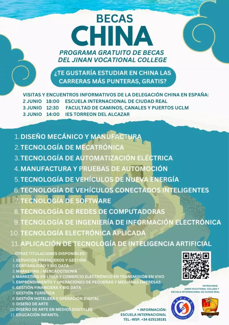 Una delegación universitaria de China llega a Ciudad Real para ofrecer becas completas a estudiantes de la provincia