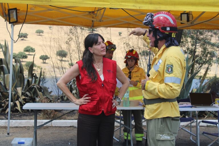 Blanca Fernández hace un llamamiento a la prudencia ante la situación de alto riesgo de incendios forestales que afecta a la provincia de Ciudad Real