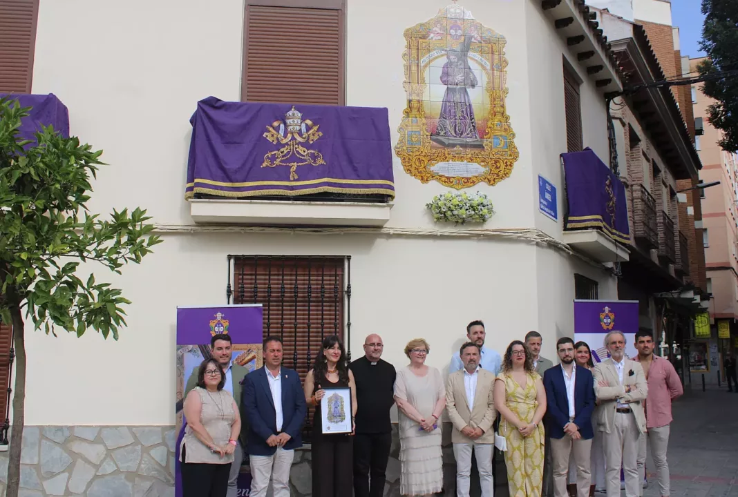 Blanca Fernández inauguración retablo Jesús Nazareno 1