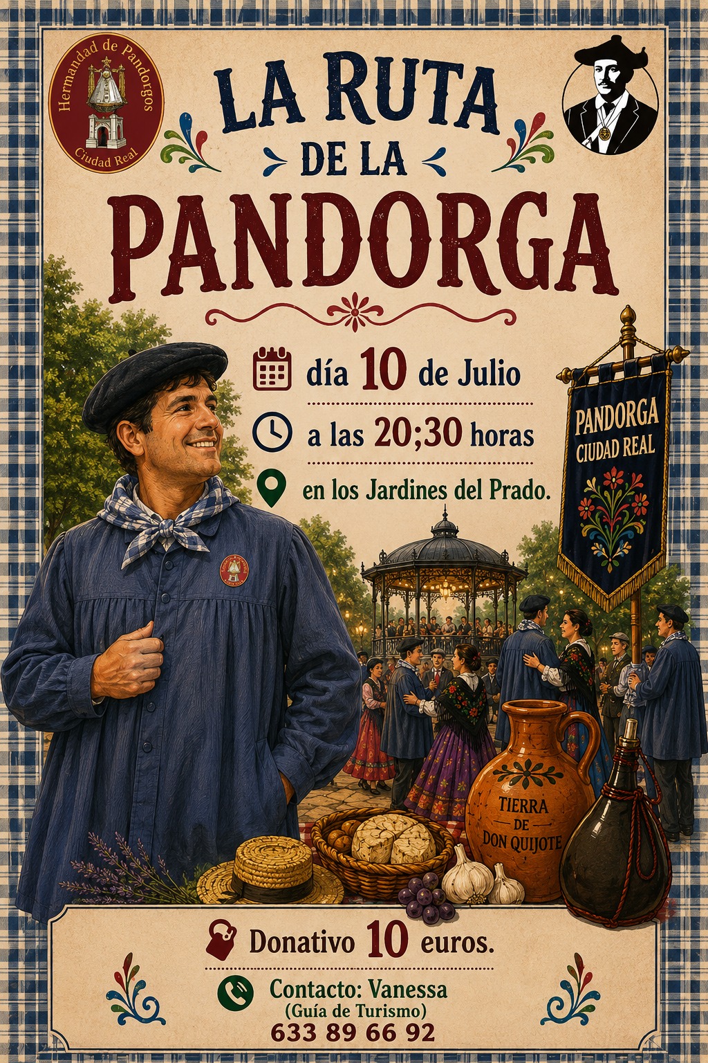 Cartel ruta turística