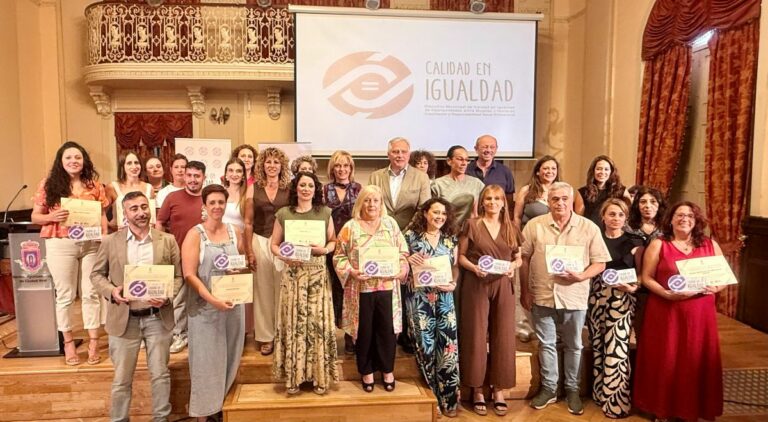 Ciudad Real: Once empresas y entidades locales reciben el ‘Distintivo de Calidad en Igualdad 2026-2028’