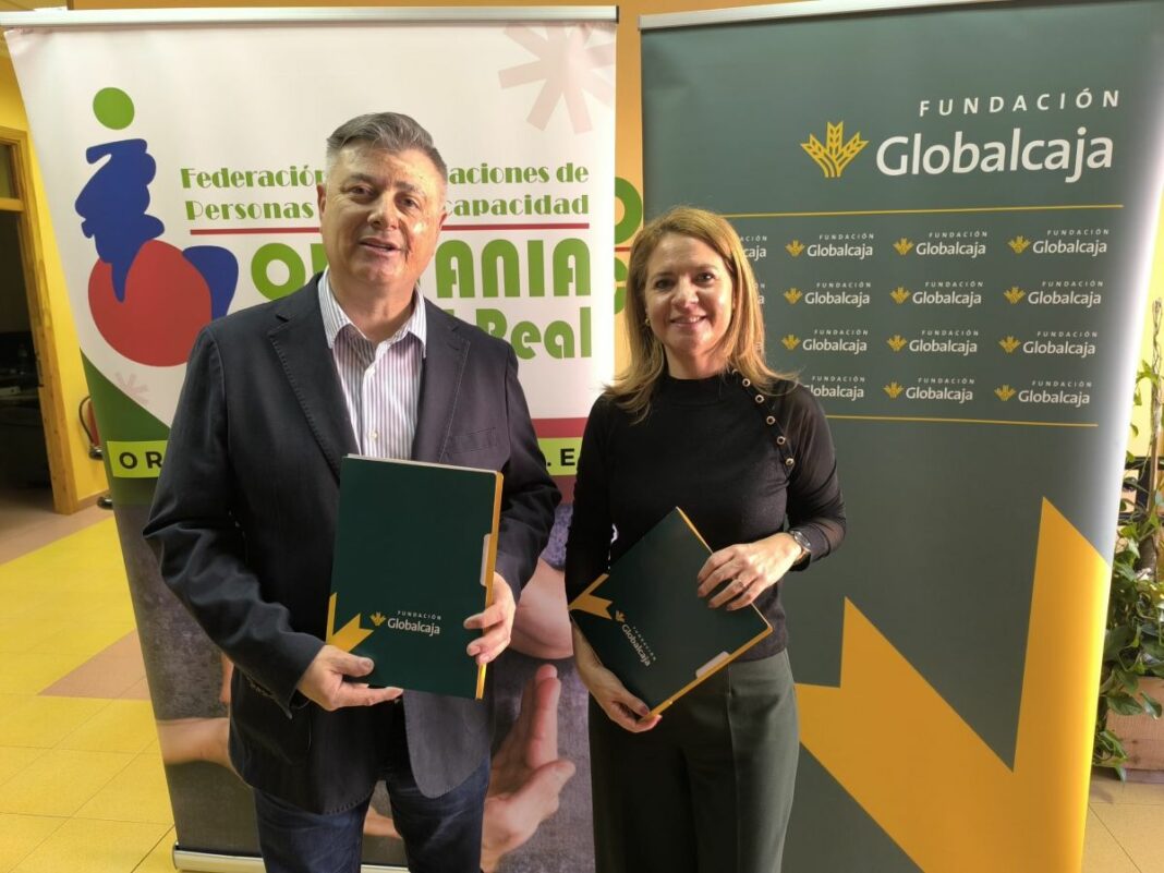 Firma convenio entre Fundación Globalcaja y Oretania Ciudad Real