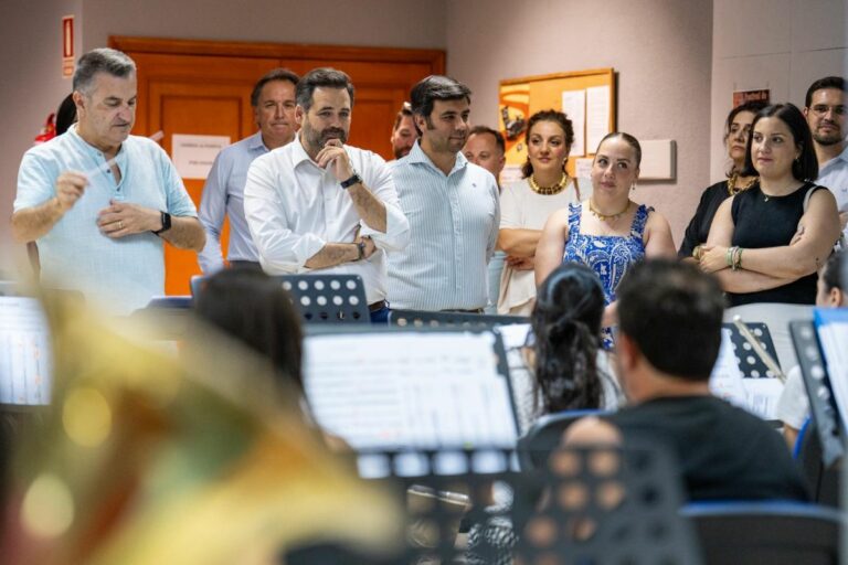 Núñez anuncia un Plan Integral para las Bandas de Música de Castilla-La Mancha dotado con 5 millones de euros anuales