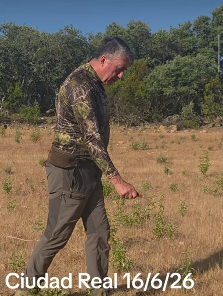 Blas Moreno, el zahorí de Puertollano que siempre encuentra agua