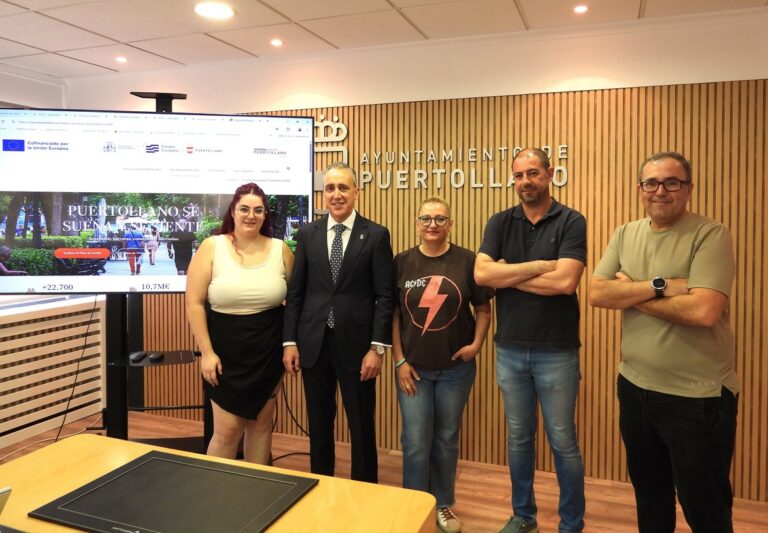 El Ayuntamiento de Puertollano crea una nueva sección web para seguir la ejecución de los fondos europeos