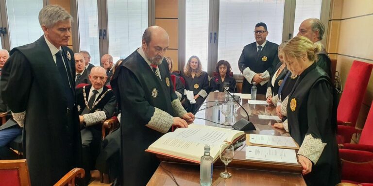 Luis Casero toma las riendas de la Audiencia de Ciudad Real y pide más magistrados ante unos tiempos «disparados»