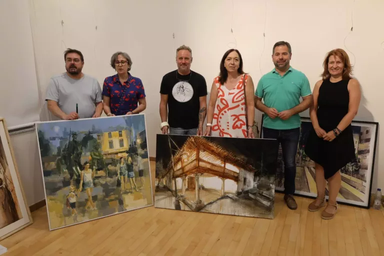 Alcázar de San Juan se llena de arte con la celebración del Certamen de Pintura Rápida Nocturna «Ángel Lizcano Monedero»